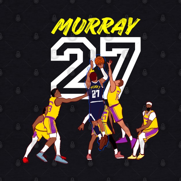 Jamal murray vs Lakers by Qrstore